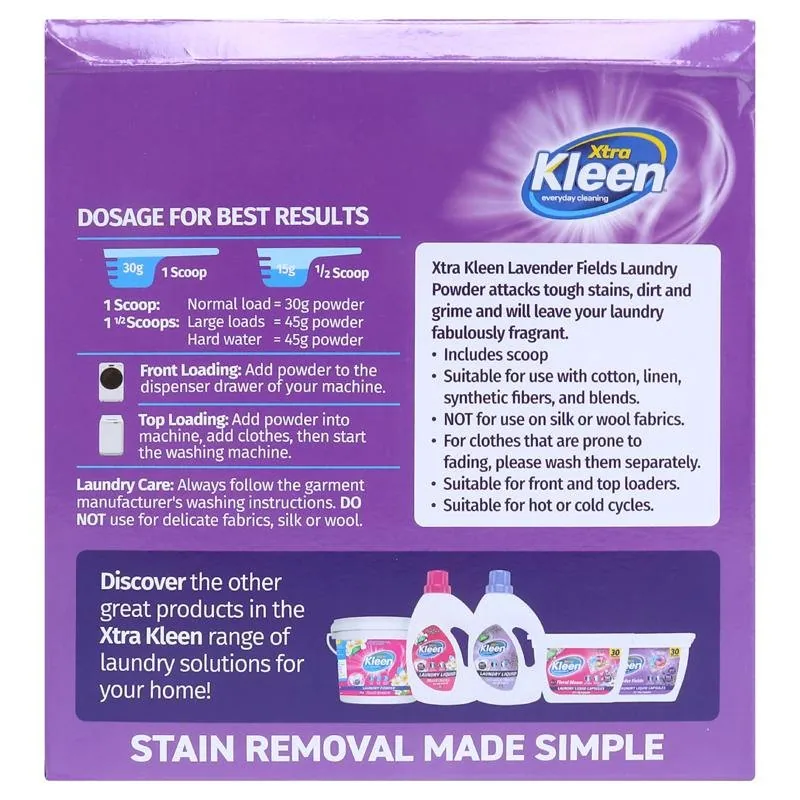 Laundry Powder with Scoop (Lavender Fields) - 2kg – image 3