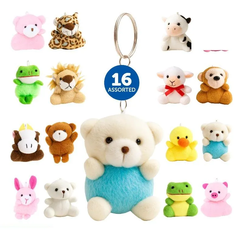Keychain Plush Animal 16 Assorted – image 4