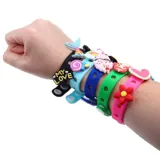 Charm Bracelet Set 4pc Includes: 22.5cm X 1.5cm Bracelet & 4 Charms Assorted Designs – image 2
