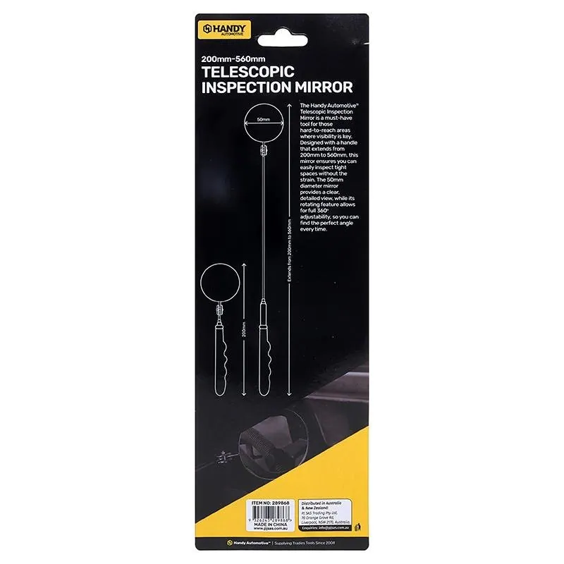 Telescopic Inspection Mirror (Extends From 200mm - 560mm) – image 3