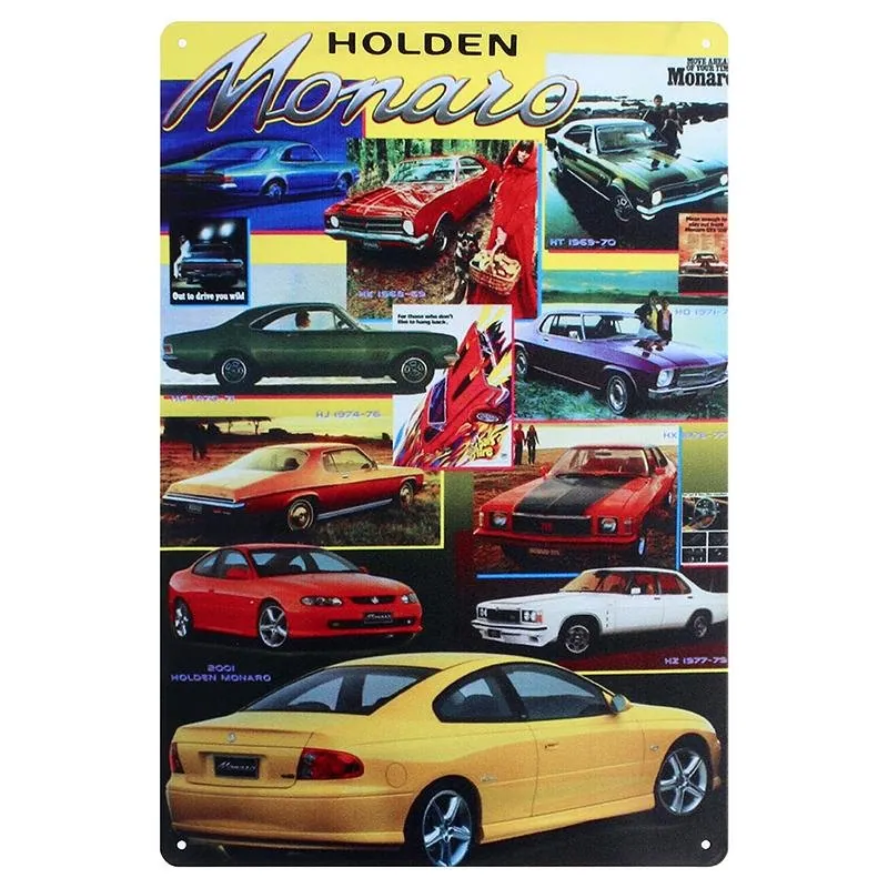 Man Cave Accessories Metal Signs 24 Assorted Designs Cars 20cm X 30cm – image 3