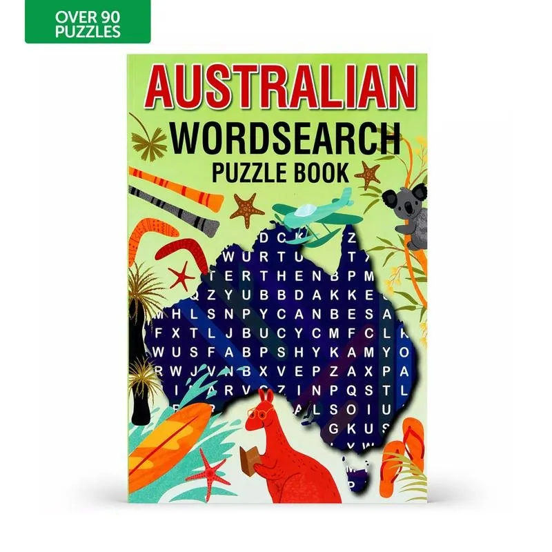 Book Wordsearch Puzzle Australian Theme 270mm X 195mm 48 Page – image 4