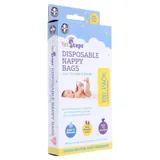 Nappy Bag Disposable 100pc 17cm X 34cm Baby Powder Scented – image 2