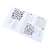 Book Puzzle 2-In-1 Wordsearch & Crossword Spiral 2 Assorted Designs 192 Page, Over 250 Puzzles – image 1