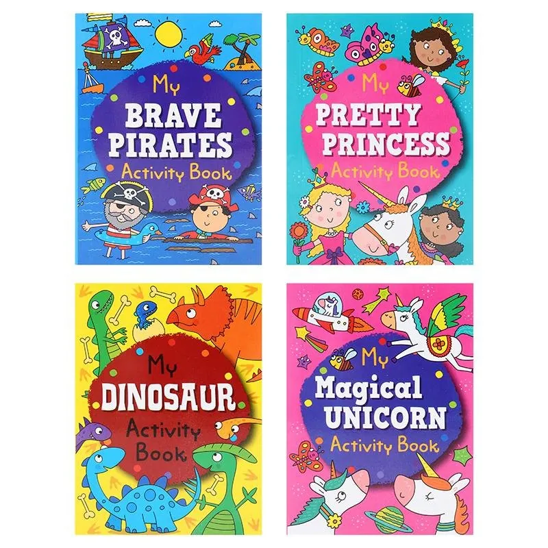 Book Activity Pad A6 96 Page Assorted – image 2