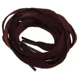Shoe Laces Flat Brown, Black & White Assorted 2 Pair 120cm X 1cm – image 1