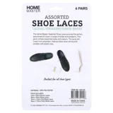 Shoe Laces Assorted Value Pack 6 Pairs – image 3