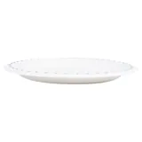 Sugarcane Bagasse Christmas Round Plates Large 18pk Ø23cm Holly Print – image 2