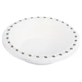Sugarcane Bagasse Christmas Round Bowls 20pk 350ml Holly Print – image 3