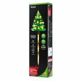 Stake Light Solar Christmas Tree Coloured 5LED 8.8cm X 11cm X 48cm Warm White 8 Functions – image 3
