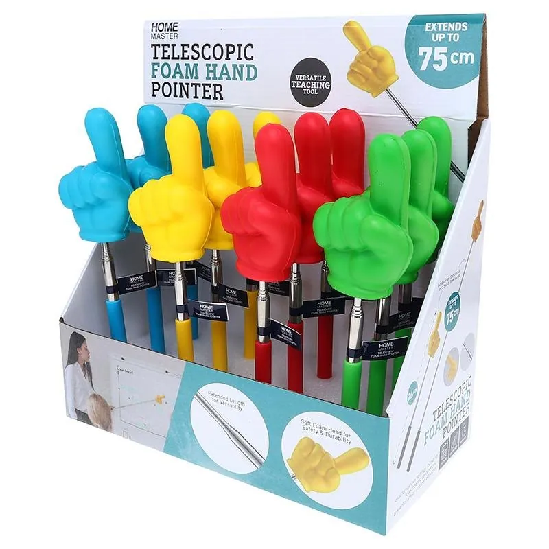 Telescopic Foam Hand Pointer Extends From 26cm To 75cm – image 3