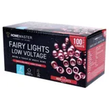 Christmas Fairy Light Low Voltage 100LED 6.5m Total Length Red 8 Function – image 3