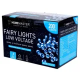 Christmas Fairy Light Low Voltage 200LED 11.5m Total Length Blue 8 Function – image 3