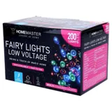 Christmas Fairy Light Low Voltage 200LED 11.5m Total Length Multi Colour 8 Function – image 3