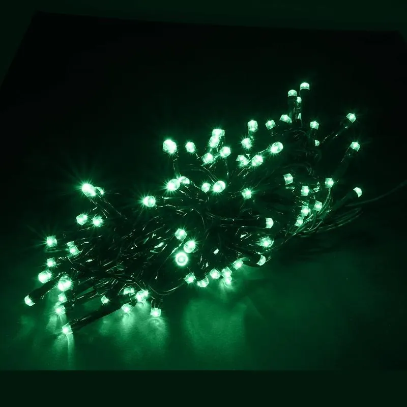 Christmas Fairy Light Low Voltage 200LED 11.5m Total Length Green 8 Function – image 2