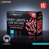 Christmas Fairy Light Low Voltage 200LED 11.5m Total Length Red 8 Function – image 4
