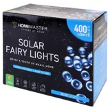 Christmas Fairy Light Solar 400LED 25.5m Total Length Blue 2 Functions – image 3