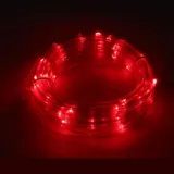 Christmas Rope Light Solar 50LED 7m Total Length Red 8 Functions – image 2