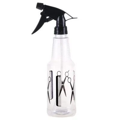 Spray Water Bottle Hair Professional 450ml - Assorted Red and Black