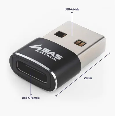 Compact Adaptor Usb-a To Usb-c