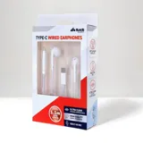 Cord Headphones Wired Usb-c Powered 114cm Total Length White Suitable for iPhone & Android Devices – image 2