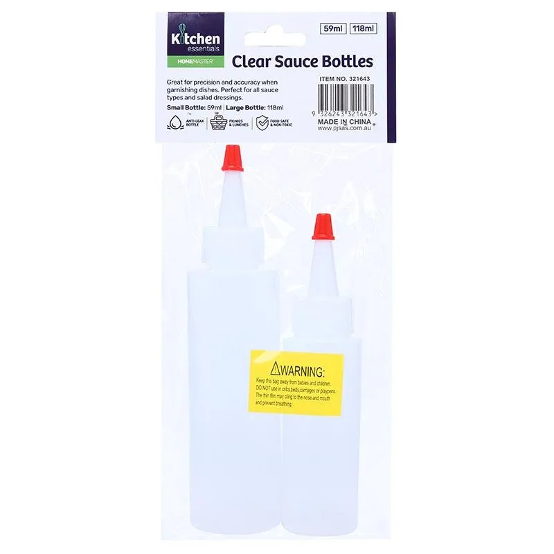 Easy Squeeze Bottles 59ml & 118ml 2pk – image 3