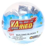 Building Brick Kit Blind Egg Race Car Series 6 Assorted Styles – image 2