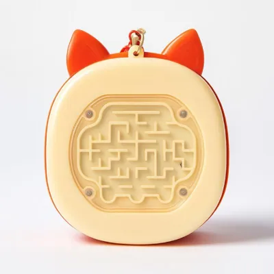 Fidget Keychain 2in1 Bubble Click & Mini Maze 9.5cm X 8.5cm 4 Assorted Colours/Designs