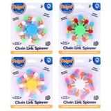 Fidget Chain Link Spinner 6-Arm 8.5cm (Each Arm) 3 Assorted Colours – image 4