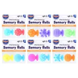 Fidget Sensory Balls with Suction Cup 2pk 3cm Dia X 4cm 4 Assorted Packs (2 Assorted Each Pack) – image 4