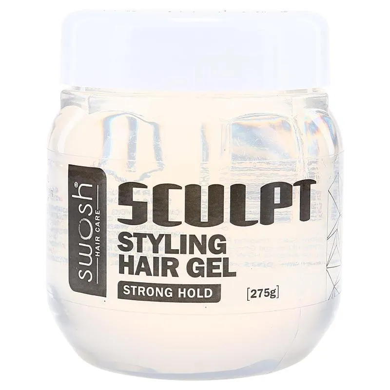 Styling Hair Gel Tub 275g- Clear – image 4