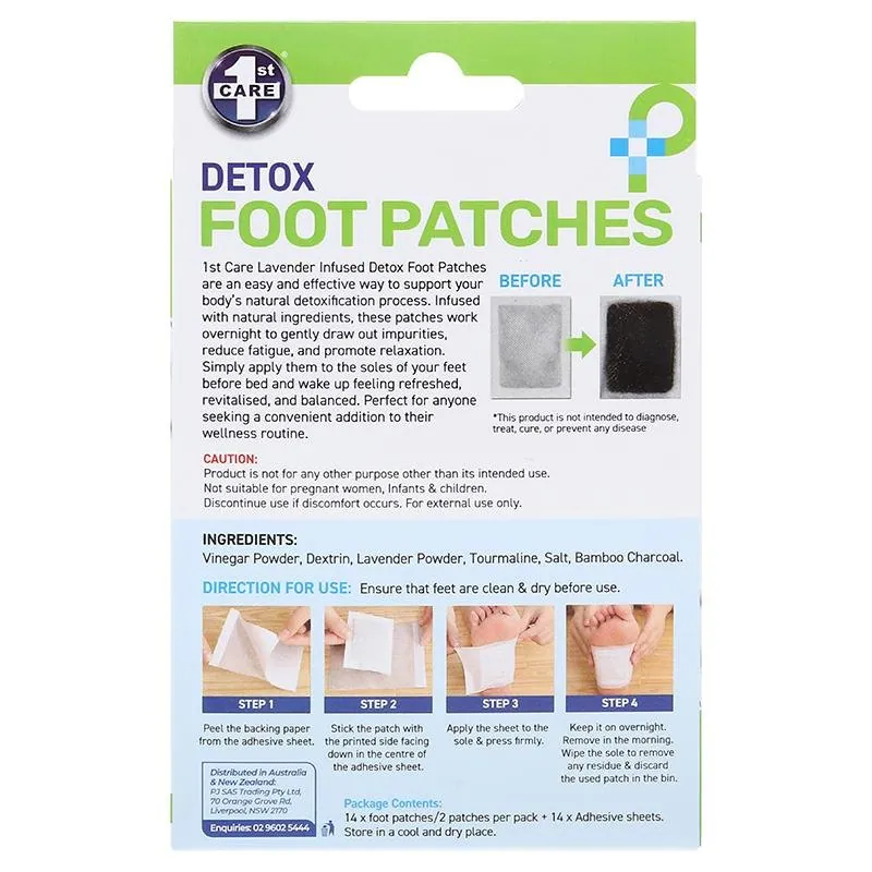 Detox Foot Patches with Lavender 14pk – image 3