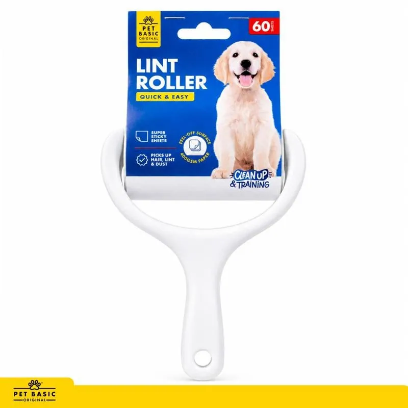 Dog Pet Lint Roller Super Sticky 60 Sheets Clip Strip – image 4
