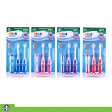 Kids Toothbrush and Timer Set Includes 2x Soft Bristle Brushes and 1x Timer Clip Strip – image 4