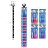 Kids Toothbrush and Timer Set Includes 2x Soft Bristle Brushes and 1x Timer Clip Strip – image 1