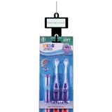 Kids Toothbrush and Timer Set Includes 2x Soft Bristle Brushes and 1x Timer Clip Strip – image 3