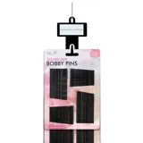 Bobby Pin 144pc Set - Includes 96 Small Pins 4.5cm & 48 Large Pins 6cm - Black Clip Strip – image 3