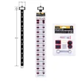 Bicycle Puncture Repair Set 9pc Clip Strip – image 1