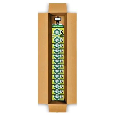 Plant Twist Tie with Cutter 20m Each 2pk Green Clip Strip – image 2