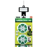 Plant Twist Tie with Cutter 20m Each 2pk Green Clip Strip – image 3
