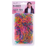 Hair Elastic Mixed Colour 600pc Clip Strip – image 4