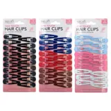 Hair Clips One Touch 18pk - 45mm - 3 Assorted Packs Clip Strip – image 4