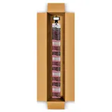 Hair Clips One Touch 18pk - 45mm - 3 Assorted Packs Clip Strip – image 2