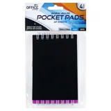 Note Pads Pocket Size PVC 4pk Clip Strip – image 4