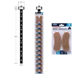 Foot Care Heel Shields Foam Comfort 1pair Clip Strip – image 1