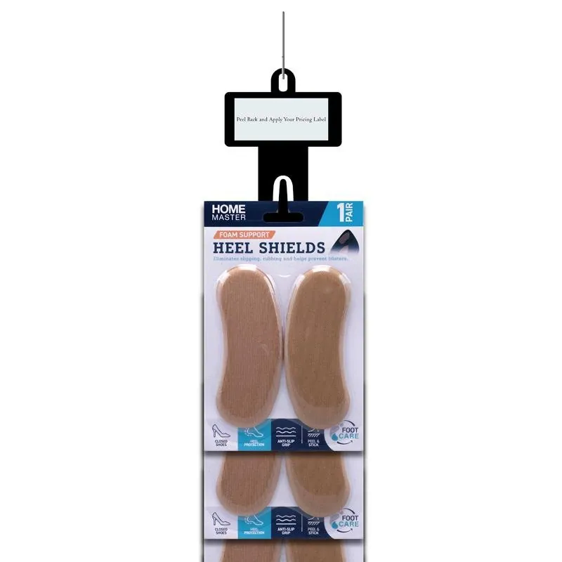 Foot Care Heel Shields Foam Comfort 1pair Clip Strip – image 3