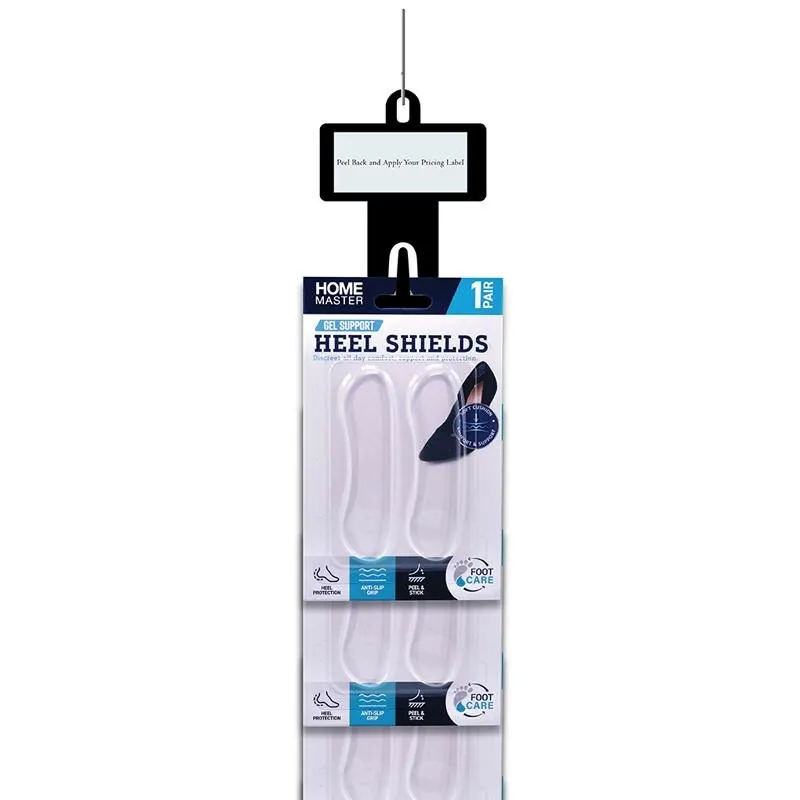 Foot Care Heel Shields Slim Invisible Gel 1pair Clip Strip – image 3