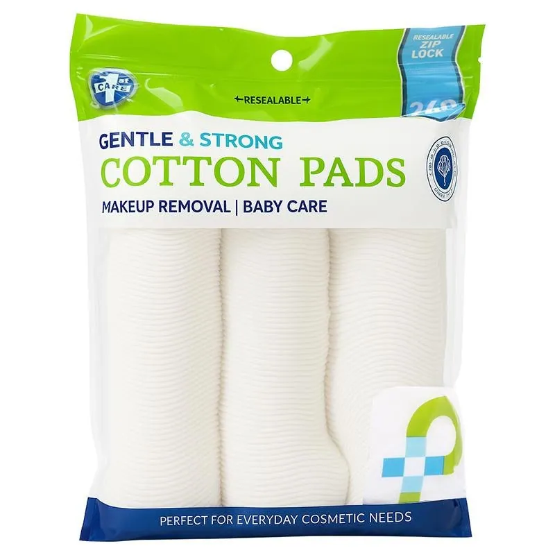 Cotton Pads 3 X 80pc (240pk) - Ø5.7cm - 3ply – image 4