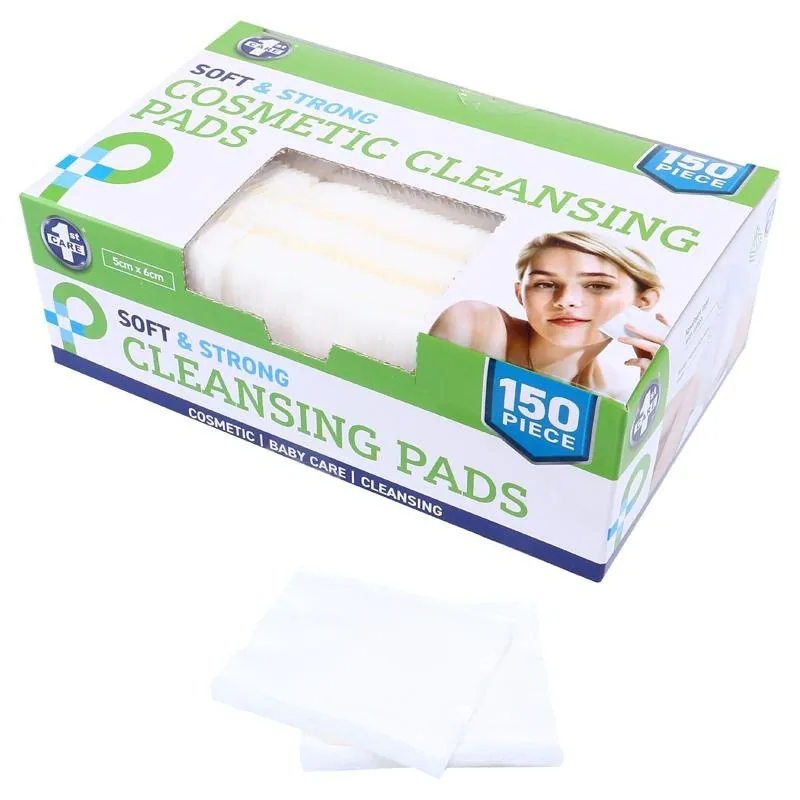 Cosmetic Makeup Cleansing Pads 5cm X 6cm 150pk - 3plys – image 2