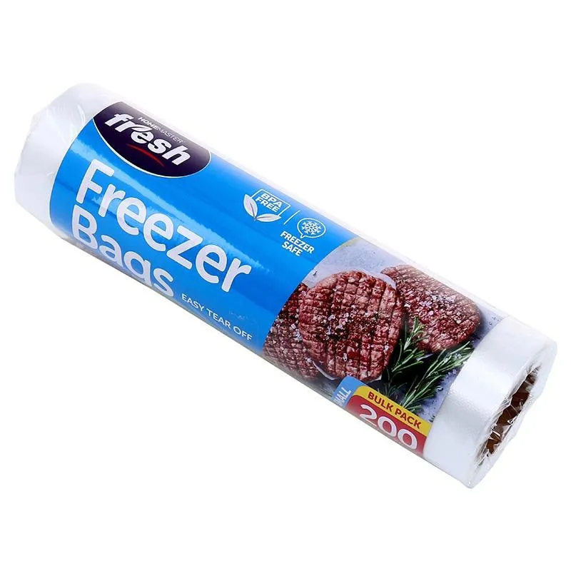 Freezer Bag Roll Bulk Pack 200pc (Small) 20cm X 30cm – image 2